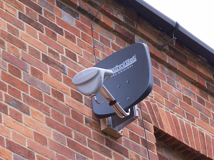 Technisat quad satellite dish