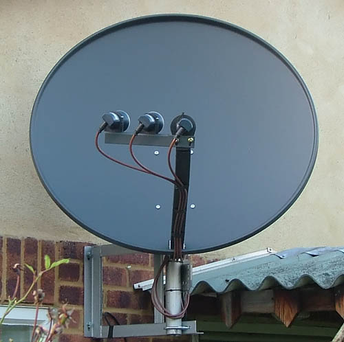 Dish for Astra 28.2, Astra 19.2 and Hotbird 13E